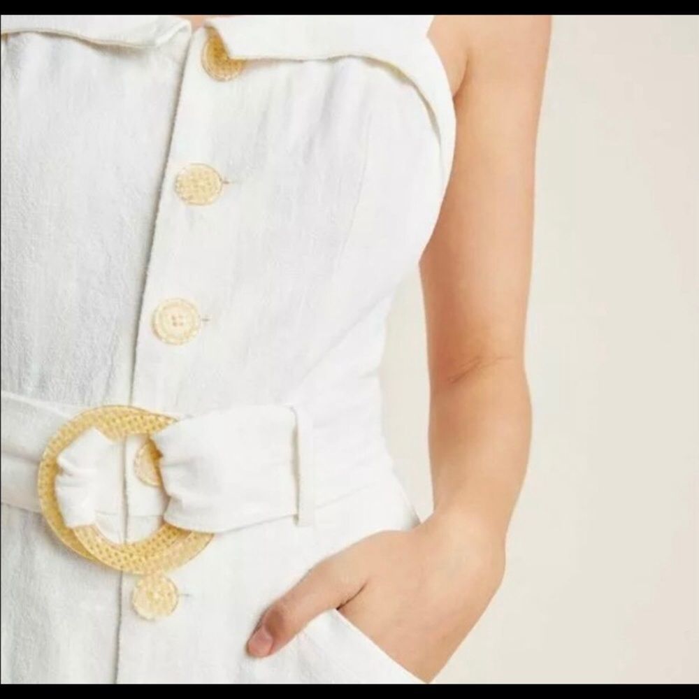 NWT Anthropologie Cape Cod jumpsuit size 12 - Picture 3 of 8